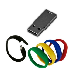 Silicone bracelet USB 2.0 Flash Pen Drive Memory Stick