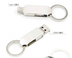 Twist metal USB flash drive 3.0 TYPE-C 4gb 8gb 16 gb 32g 64gb