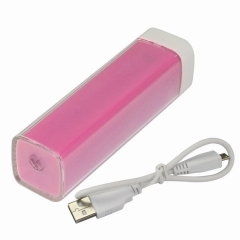 Custom Design Mini Lipstick Powerbank 2000mah