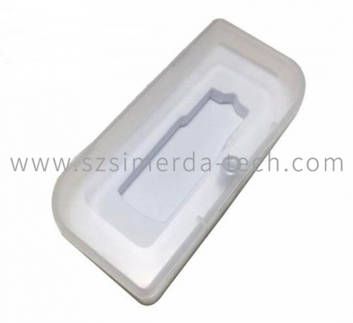 Mini pp plastic usb stick storage box, usb flash drive case