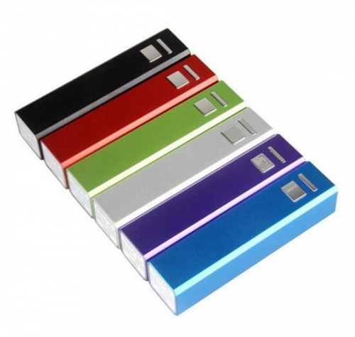 High quality cheap Portable External Battery mini 2600mah cell phone mobile power bank