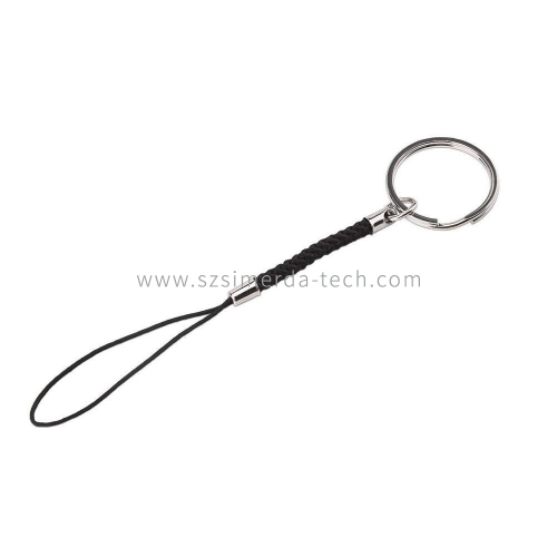 Key Chain Rings with Lanyards Rope for USB Flash Drive,