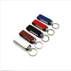 Leather Keychain USB flash drive memory stick pendrive U Disk