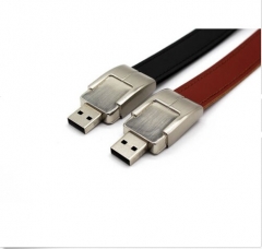 Leather Bracelet USB2.0 8GB-64GB flash drive memory stick pendrive